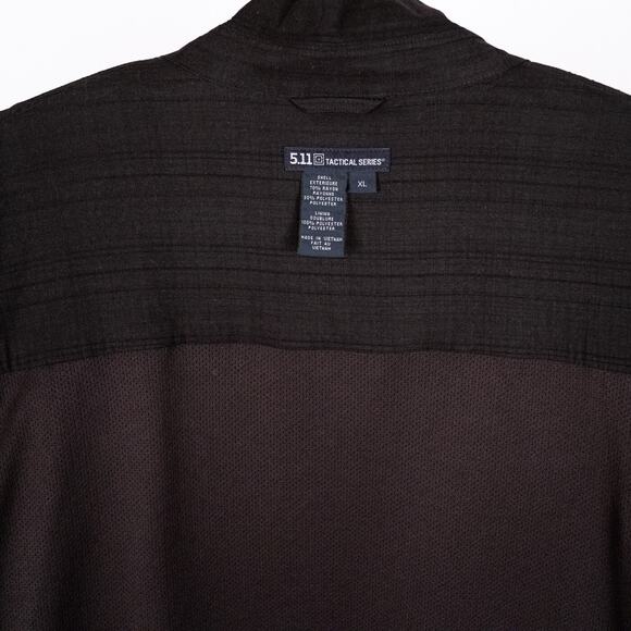 5.11 Tactical Covert Casual Shirt Men's XL Black 71170 Military Law Enforcement - Picture 8 of 9